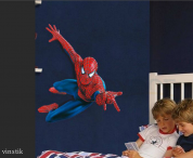 Наклейка "Человек-паук L"